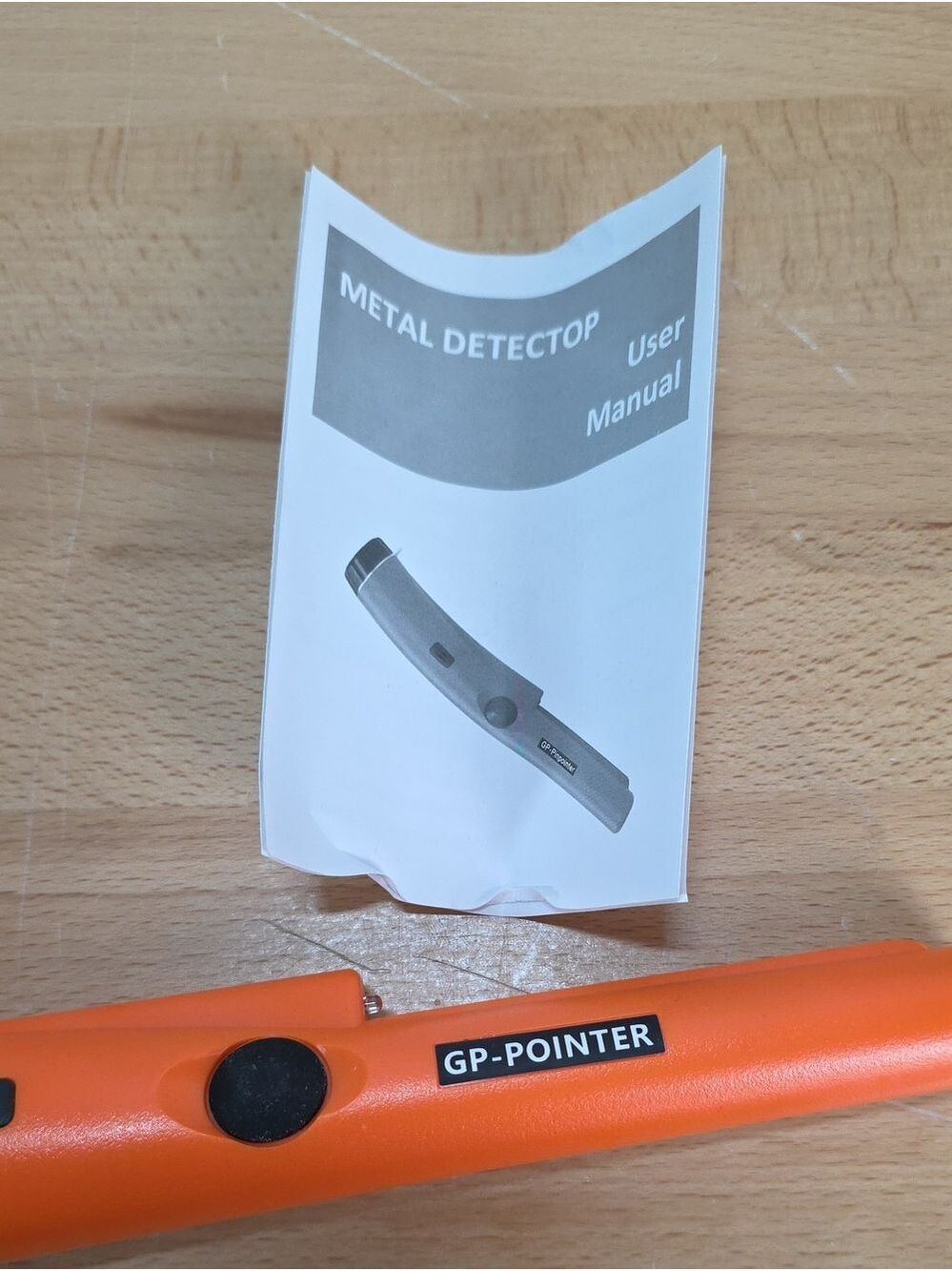 GP-POINTER Orange Metal Pinpointer Detector - Picture 7 of 7